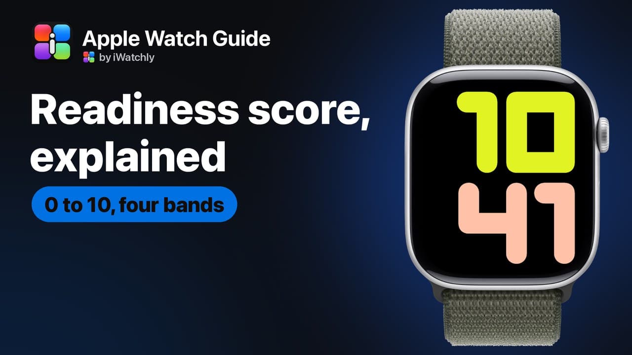 Apple Watch Readiness Score: What the Number Means