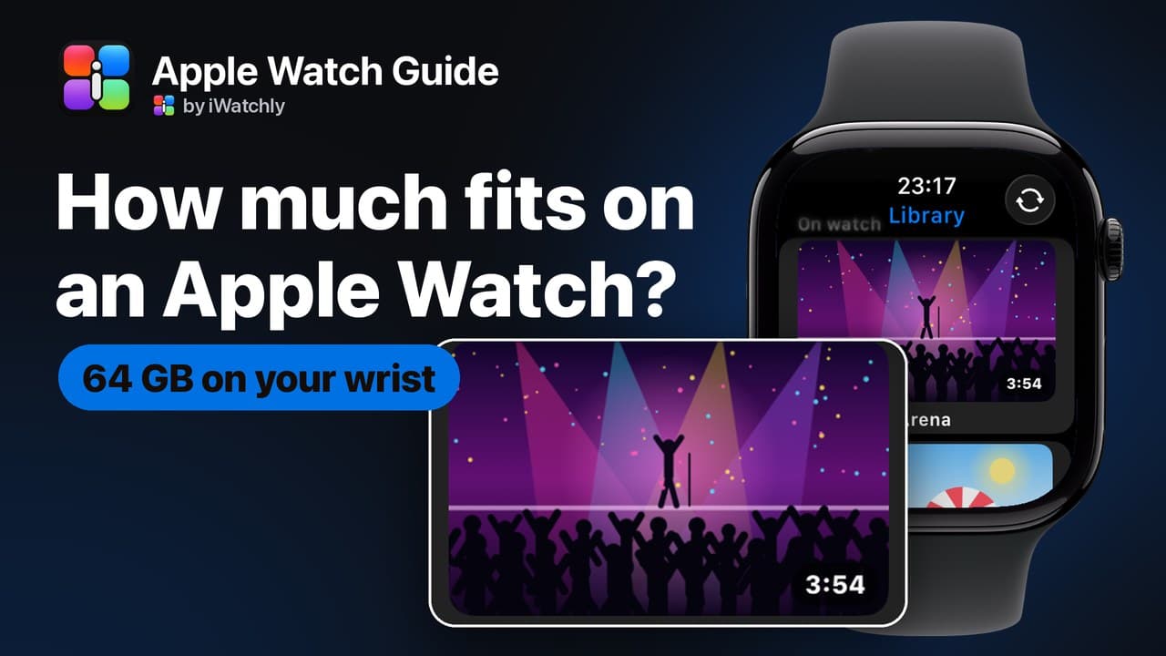 Apple Watch Storage: How Much Fits, and How to Check