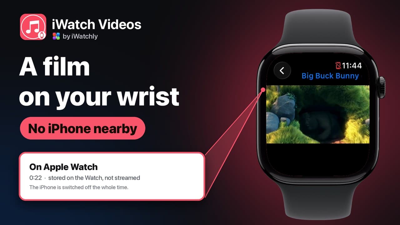 How to Play Your Own Videos on Apple Watch Without an iPhone