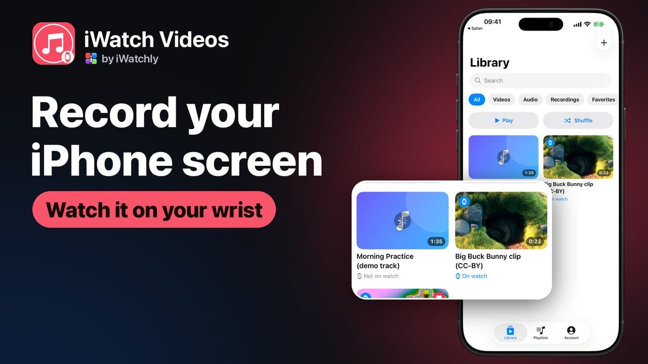 Record Your iPhone Screen and Watch It Later on Apple Watch