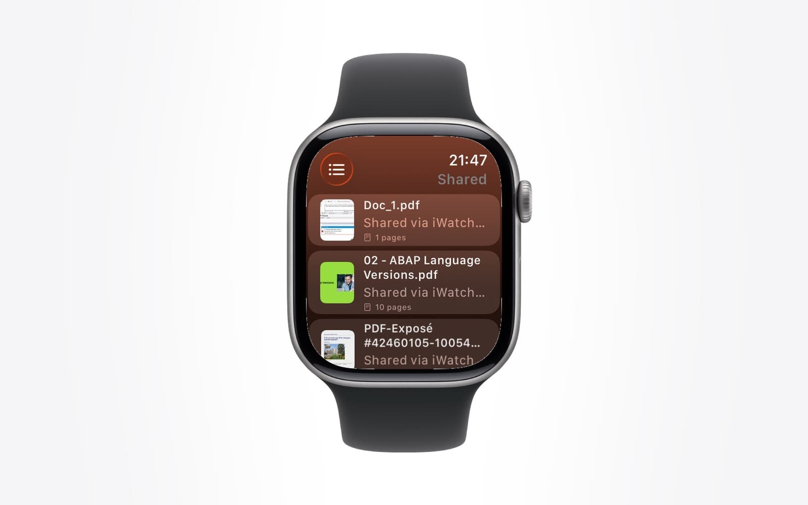 How to Share a PDF With Another Apple Watch User (and Take It Back)