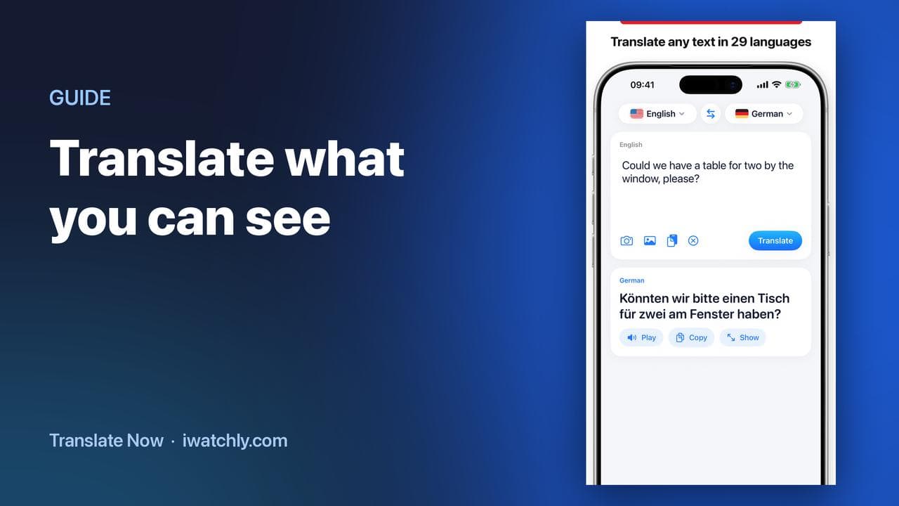Translate a Menu or a Sign With Your iPhone Camera