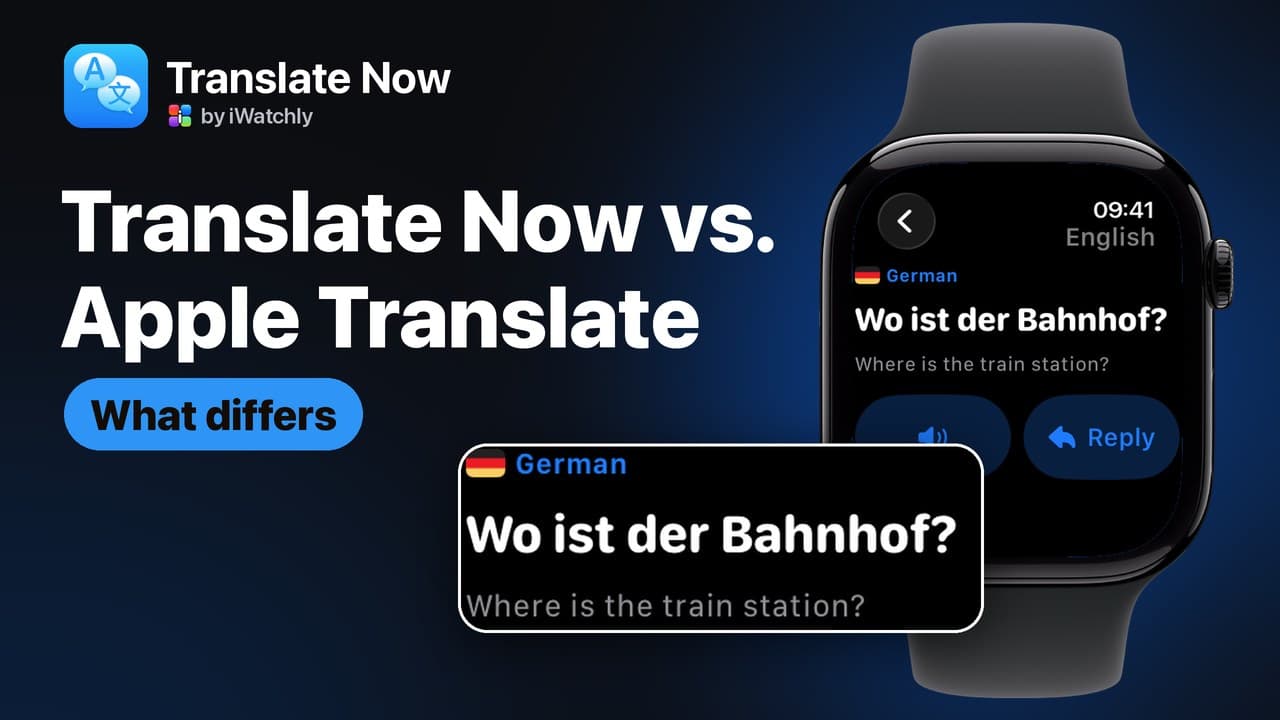 Translate Now vs. the Built-in Translate App: What Differs